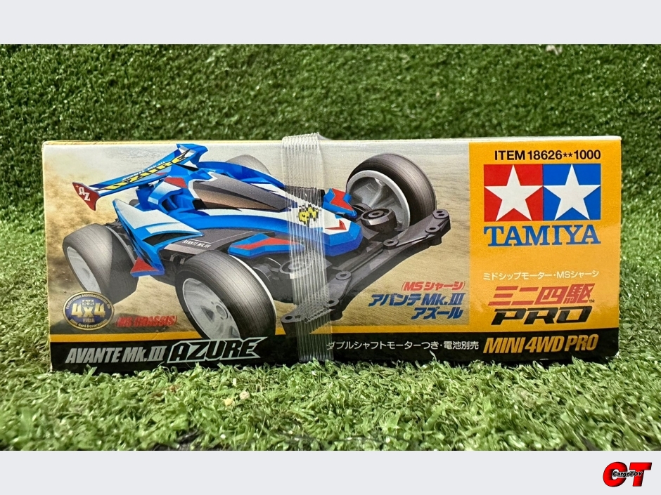 Tamiya 18626 - Mini 4WD Avante Mk.III Azure - Serie PRO